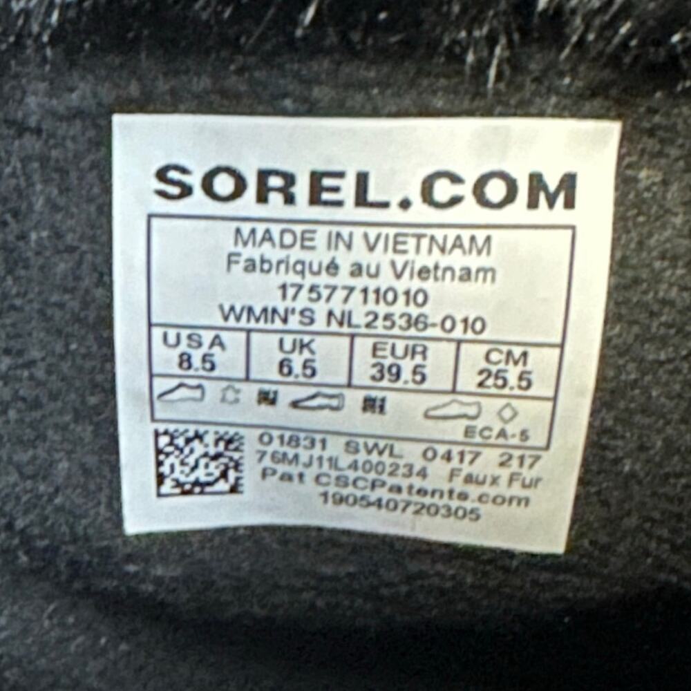 Sorel Women's Black & Red Plaid Lace-Up Winter Boot - Picture 7 of 7